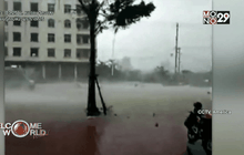 ภาพความรุนแรงของ “พายุมูจีแก” ในประเทศจีน