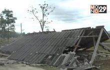พายุถล่มพะเยา เสียหาย 250 หลังคาเรือน