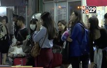 แท็กซี่ไม่เพียงพอรองรับประชาชนเดินทางกลับ