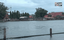 แม่น้ำท่าจีน จ.นครปฐม เน่าเสีย