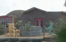 บ้านจากวัสดุรีไซเคิลในอียิปต์