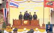 สพ.ทบ.บวงสรวงกลองมโหระทึก ประกอบงานพระราชพิธี