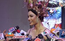 “ฟ้าใส” เปิดตัวชุดประจำชาติ “ผีตาโขน” สู้ศึกมิสยูนิเวิร์ส 2019