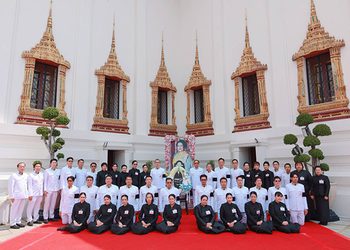 JAS ร่วมเป็นเจ้าภาพพระพิธีธรรมสวดพระอภิธรรม พระบรมศพสมเด็จพระนางเจ้าสิริกิติ์ พระบรมราชินีนาถ พระบรมราชชนนีพันปีหลวง
