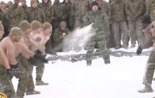 ทหารเกาหลีใต้-สหรัฐฯ ซ้อมในสภาพอากาศหนาวจัด