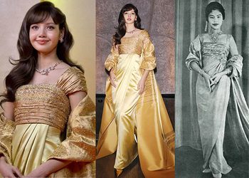 Balmain หยิบแรงบันดาลใจ ฉลองพระองค์ “สมเด็จพระพันปีหลวง” เป็น ชุดลิซ่า Amazing Thailand