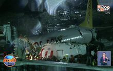 เครื่องบินตุรกีไถลออกนอกรันเวย์ หัก 3 ท่อน