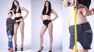 Ekaterina Lisina นางแบบสาวรัสเซีย ขาเรียวยาว สูงที่สุดในโลก 207 ซม.!!