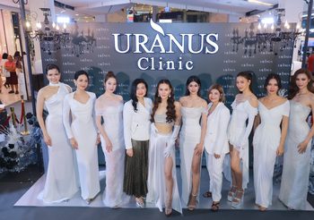 นางเอกตัวมัม “เจนี่” สะกดทุกสายตาประชาชนชาวขอนแก่น ในงาน “ Grand Opening 5th Years with New Presenter ” Uranus Clinic