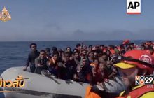 เรือผู้อพยพล่มนอกชายฝั่งตูนิเซีย