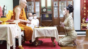 ฮันนี่-ณภัค เข้าเฝ้ารับประทานพรจากสมเด็จพระสังฆราช