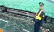รถบรรทุกปลาพลิกคว่ำในมณฑลอานฮุยของจีน
