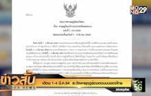 เตือน1-4 มี.ค.64  ระวังพายุฤดูร้อนตอนบนของไทย