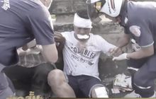 เก๋งหลับในชนคอสะพานค้นรถพบปืนเถื่อน