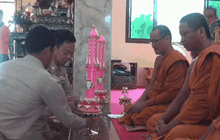 พระราชทานเทียนพรรษาถวายแด่วัดต่างๆ