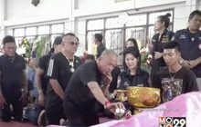 เหล่าศิลปินตลก ร่วมไว้อาลัยรดน้ำศพ “แวว จ๊กมก”