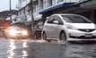 น้ำท่วมเทศบาลเมืองบุรีรัมย์หลังฝนตกหนักในรอบปี