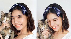 5 ไอเดีย แต่งสวยให้เส้นผม ด้วย ผ้าพันกระเป๋า เพียงเส้นเดียว