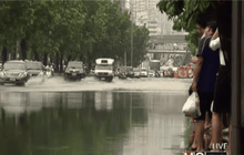 กทม. น้ำท่วมขังจากฝนตกหนัก 35 จุด