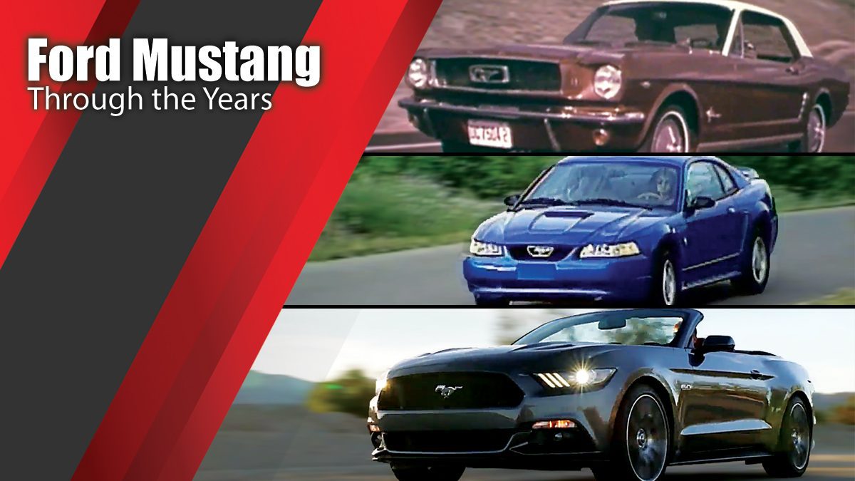 Ford Mustang Through the Years