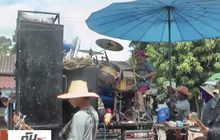 นักดนตรีรุ่นจิ๋ว โชว์ลีลาตีกลองชุดแห่นาค