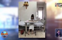 เจ็บท้องคลอดลูกระหว่างสอบบรรจุครูผู้ช่วย