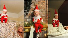 เอลฟ์ตัวน้อย!! พ่อแม่จับลูกวัย 4 เดือน แต่งตัวเป็นเอลฟ์ประจำบ้าน น่ารักฝุดๆ