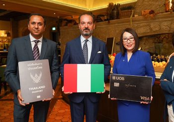 ยูโอบี ประเทศไทย มอบเอกสิทธิ์พิเศษในการยื่นขอวีซ่าอิตาลี สำหรับผู้ถือบัตรเครดิตยูโอบี อินฟินิท และผู้ถือบัตรเครดิตเซ็กเมนต์พรีเมียมของซิติ้