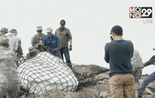 ขุดกะโหลกไดโนเสาร์ที่สหรัฐฯ