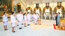 “ในหลวง-พระราชินี” พระราชทานพระบรมราชวโรกาสให้คณะรัฐมนตรี เข้าเฝ้าฯ ถวายสัตย์ปฏิญาณก่อนปฏิบัติหน้าที่