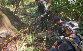ทบ. พบอีก 2 ทุ่นระเบิดใหม่ที่ช่องอานม้า รุกล้ำเขตไทยชัดเจน