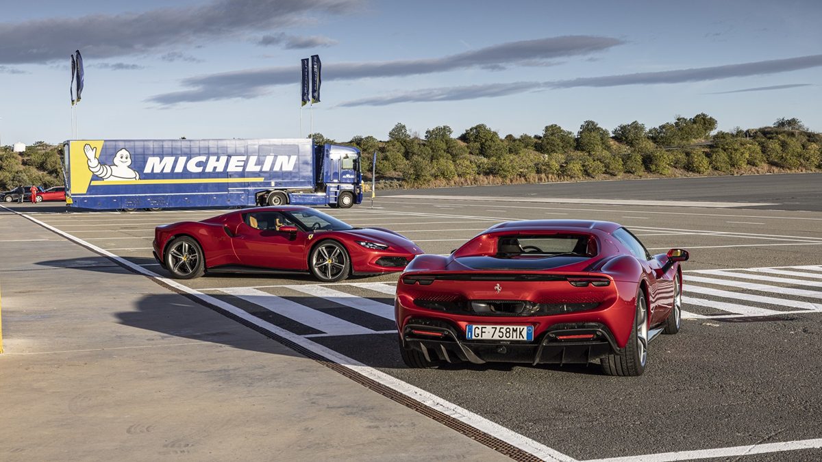Michelin ส่งยางสมรรถนะสูงทั้ง 2 รุ่น ประจำการใน  Ferrari 296 GTB รุ่นใหม่ล่าสุด