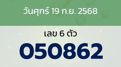 หวยลาว งวดวันศุกร์ 19 กันยายน 2568