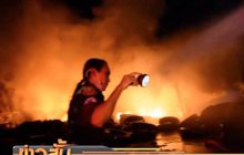 ไฟไหม้โกดังเก็บยาง คาดเกิดจากพลุฉลองปีใหม่