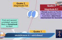 แผ่นดินไหวขนาด 8.1 เขย่านิวซีแลนด์