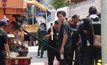เตรียมพร้อมก่อนพิธีอัญเชิญพระบรมราชสรีรางคาร