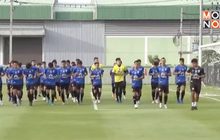 ฟุตบอลชาติไทยเก็บตัวฝึกซ้อมวันแรก