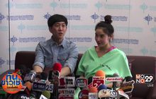 “แพท – เบนซ์” อุ้ม “น้องเรซซิ่ง” เปิดใจครั้งแรกหลังคลอด