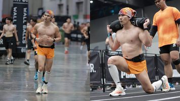 อึดสุดในสนาม! อั้ม อธิชาติ ดาราไทยคนเดียวที่ลงแข่ง 2 รายการ