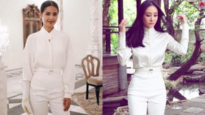 สวยคนละแบบ! ญาญ่า แตงโม กับเสื้อผ้าแบรนด์เดียวกัน