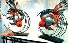 วัสดุรีไซเคิลตกแต่งบ้าน สินค้าส่งออกยอดนิยม