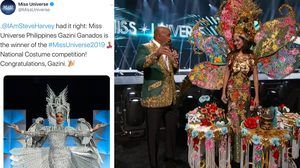 กองมิสยูนิเวิร์ส ประกาศผลชุดประจำชาติผิด หรือ สตีฟ ฮาร์วี่ย์ อ่านผิดซ้ำรอย