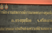 ร้องตรวจสอบสหกรณ์ฯ จ.ศรีสะเกษ