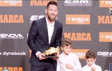 “เมสซี่” ผงาดคว้ารองเท้าทองคำยุโรปสมัยที่ 6