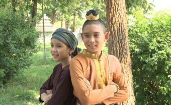 “ติว – จ๊ะอี๋” พระนางรุ่นเด็ก ชวนดู นเรศวรฯ เดอะซีรีส์