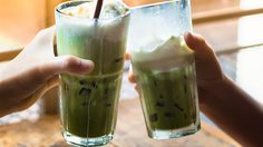 วิธีทำ green tea latte ชาเขียวนมสด สูตรเข้มข้น