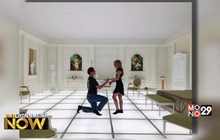 ศิลปินเอาใจแฟนหนัง สร้างงานแสดงฉากห้องนอนจาก 2001: A Space Odyssey