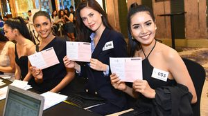 สาวสวยนักแข่งมอเตอร์ไซค์ นางแบบ พยาบาล แอร์โฮสเตส ตบเท้าสมัคร มิสยูนิเวิร์สไทยแลนด์ 2017