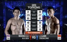 คู่ที่ 8 Super Fight มหาชัย เอ็มยุเด็น VS. จาง เชง หลง