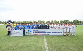 เริ่มแล้ว!ศึก “JINTAN U14 ASEAN Dream Football Tournament 2023” สายฝันฝึกทักษะยอมทีมเจลีก